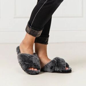 EMU Australia Mayberry Frost Shearling Slippers NWT